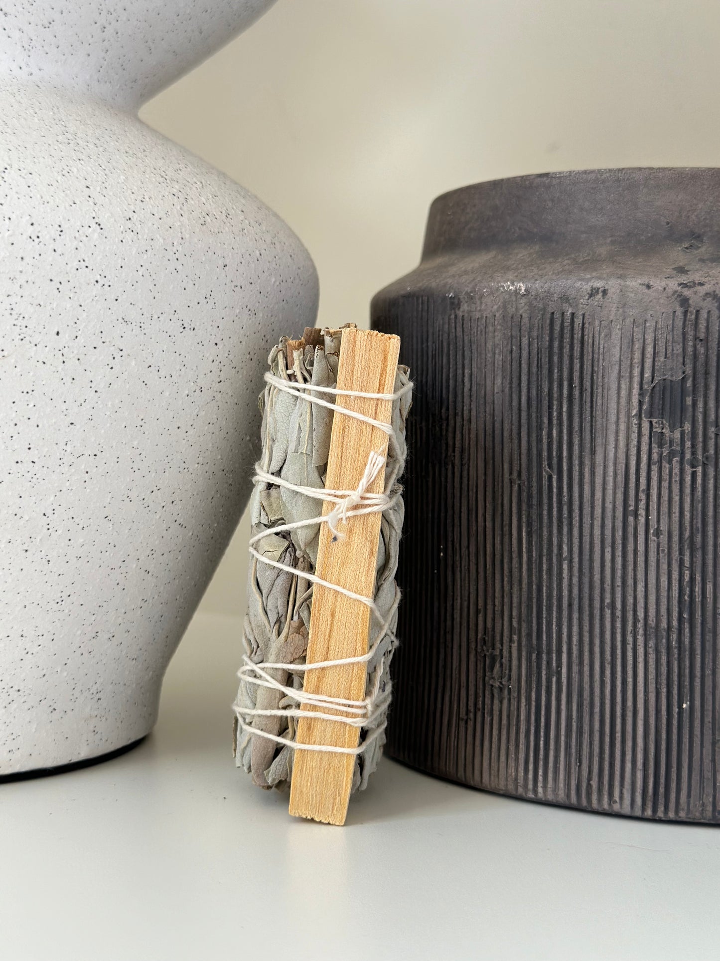 WHITE SAGE & PALO SANTO 4"