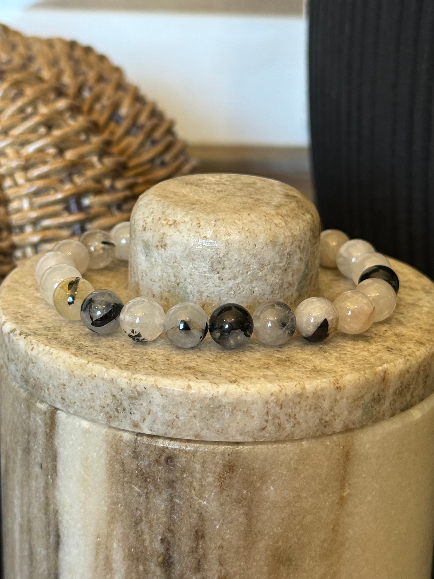 RUTILATED QUARTZ BRACELET