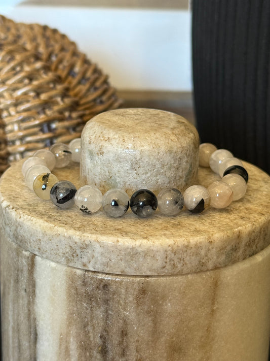 RUTILATED QUARTZ BRACELET