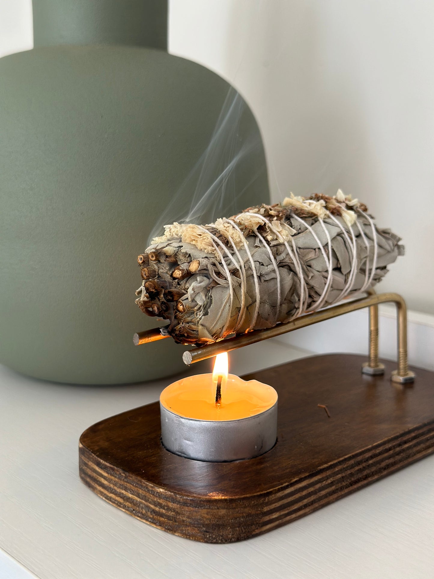 INCENSE HOLDER - COLOR DARK WOOD