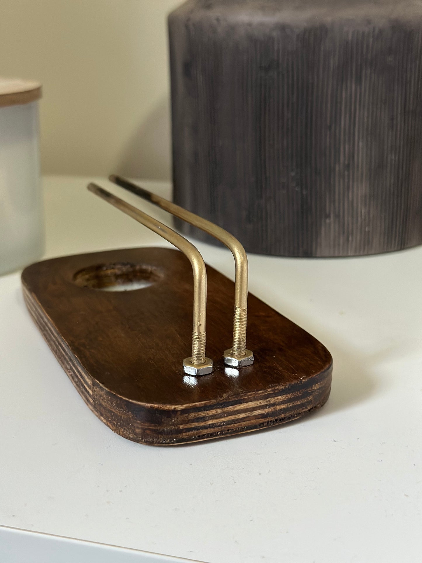INCENSE HOLDER - COLOR DARK WOOD