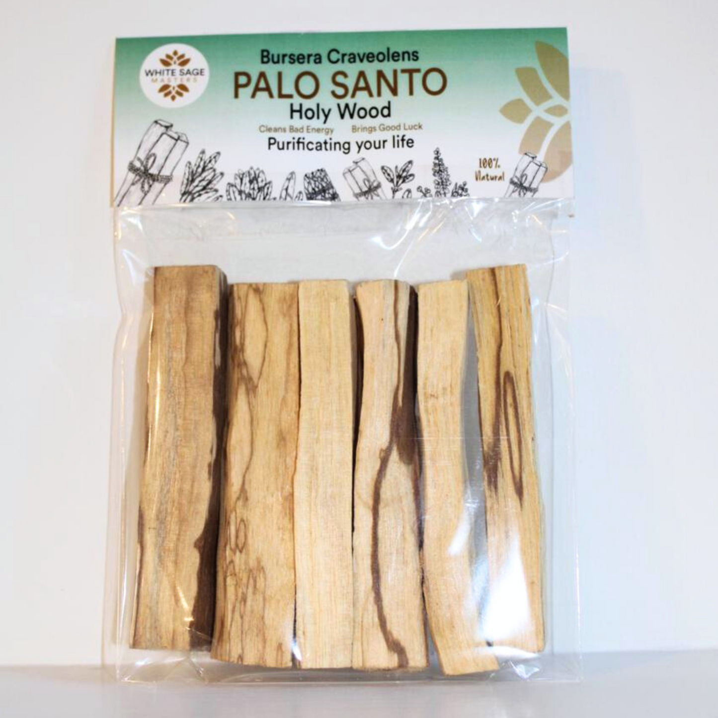 Palo Santo Premium Bag of 6 Sticks
