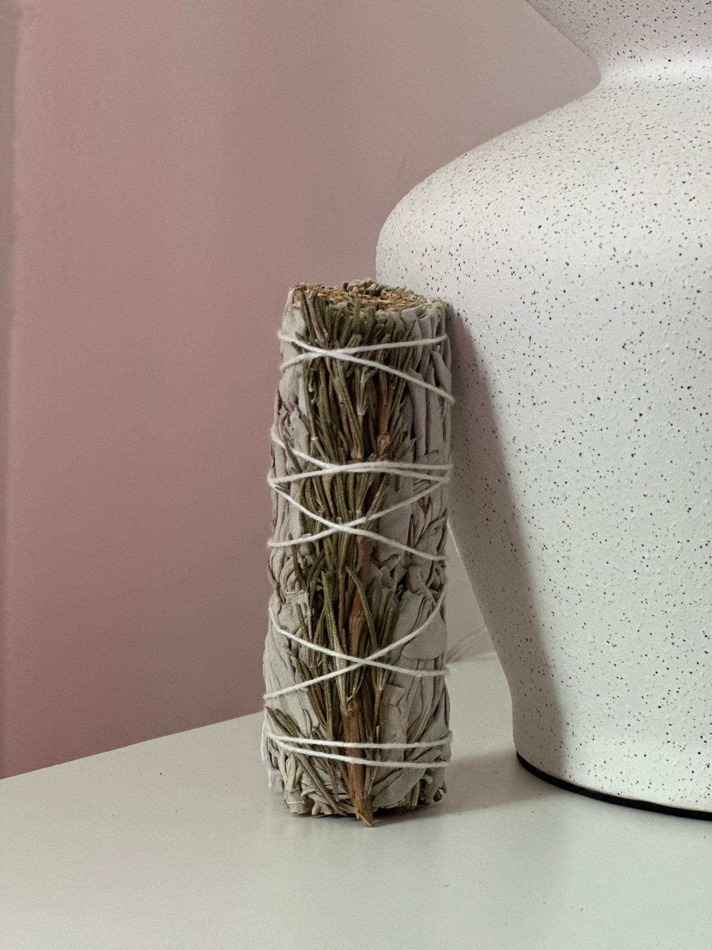 WHITE SAGE & ROSEMARY 4"