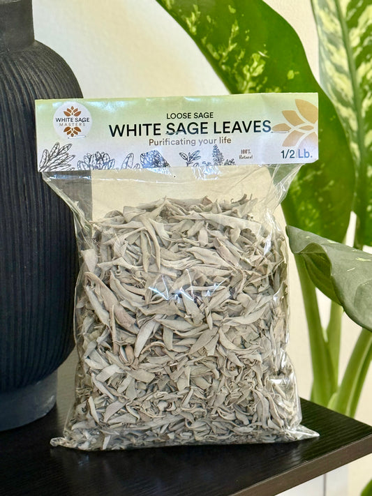 White Sage Loose Leaf 1/2 lb