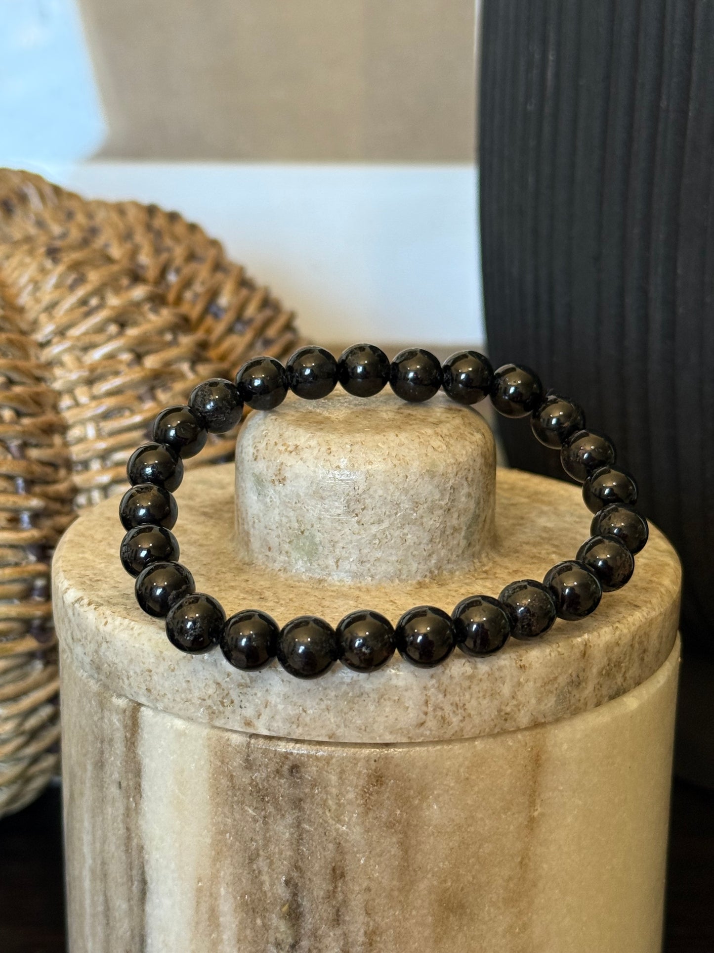 BLACK OBSIDIAN BRACELET