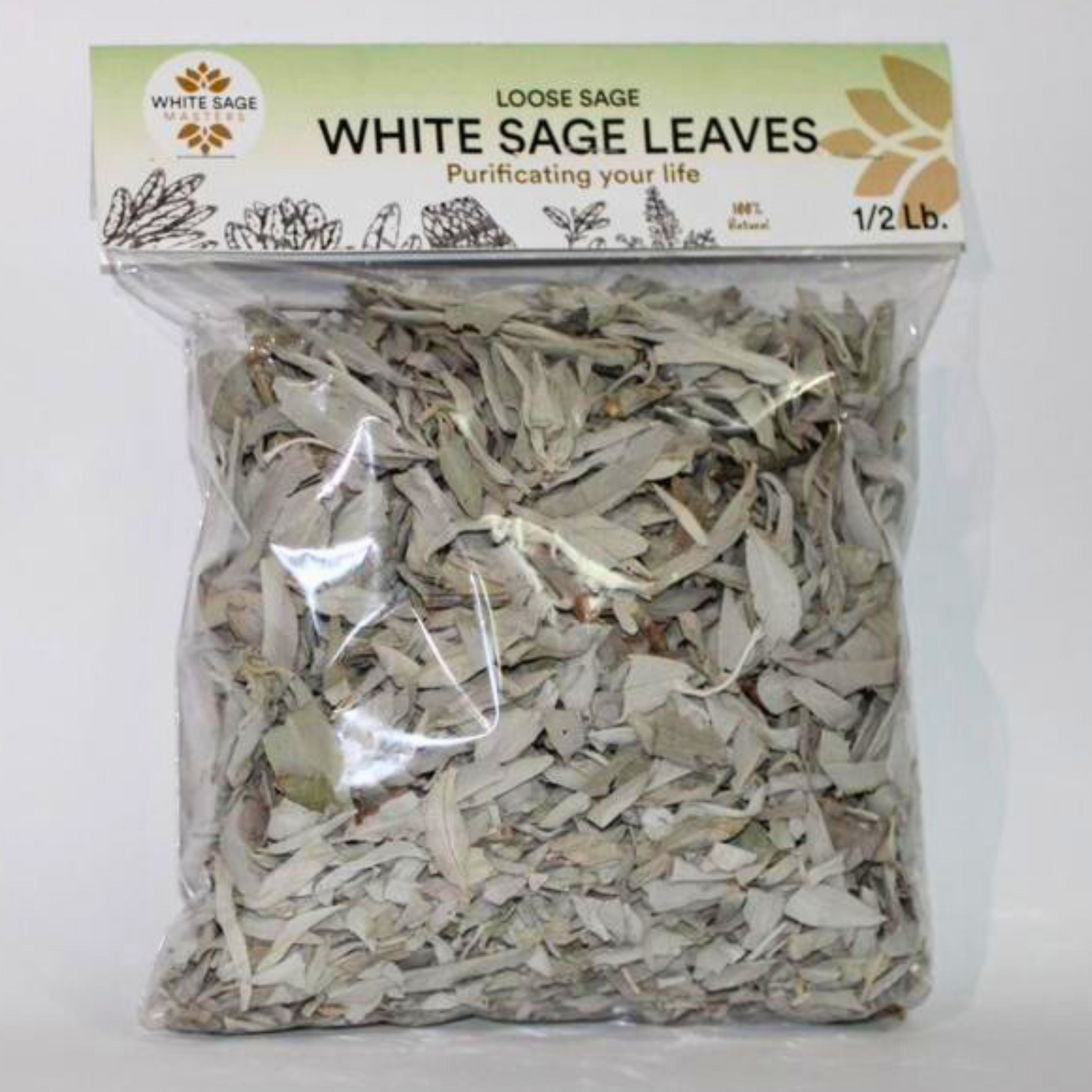 White Sage Loose Leaf 1/2 lb